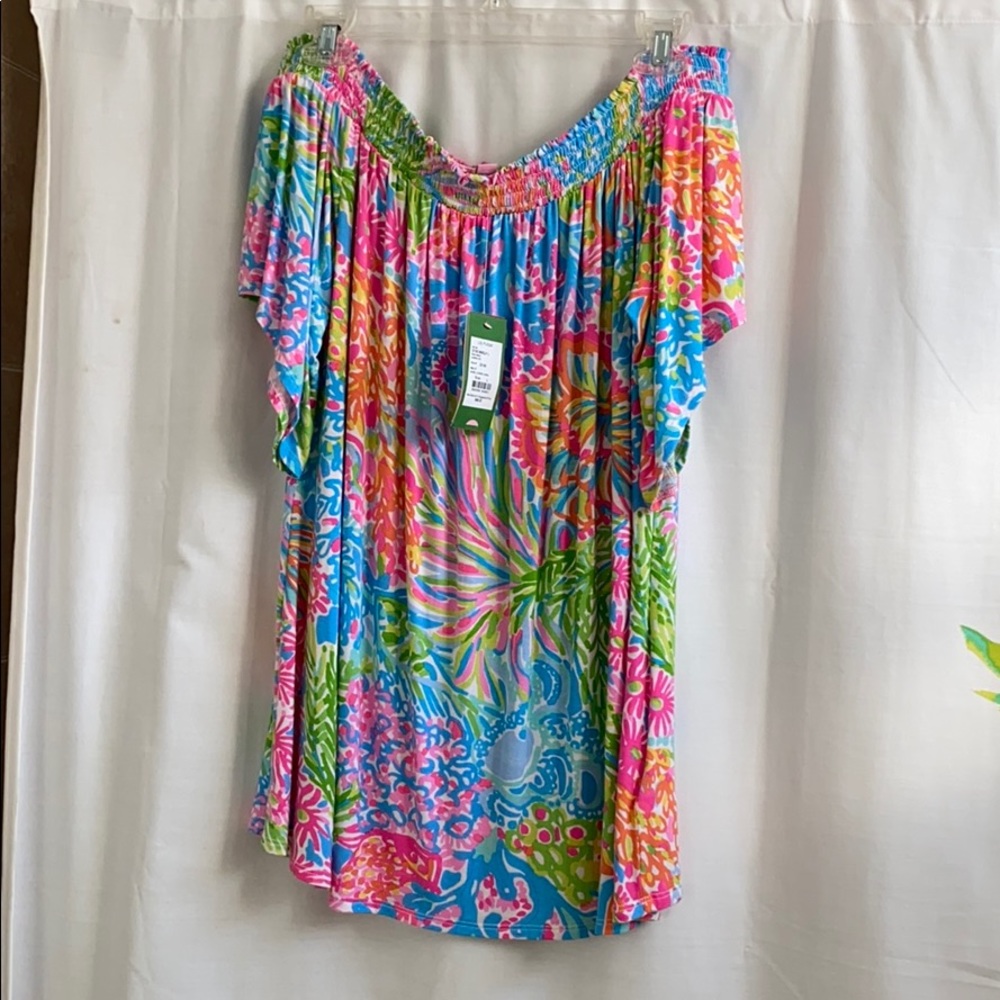 NWT Lilly Pulitzer Almeria off the shoulder top